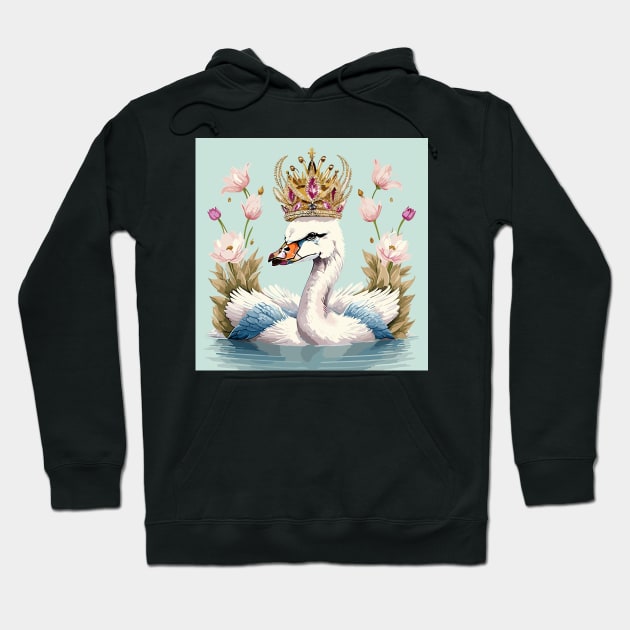 The Spirit of the Swan Hoodie by tubiela's